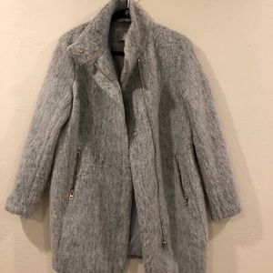 Wool-blend Coat